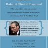 Kabalat Shabat Especial no Beit Lubavitch Leblon com Prof. Efraim Zuroff do Simon Wiesenthal Center