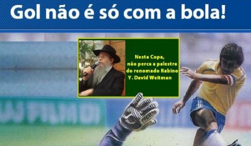 Palestra: As lições judaicas do futebol com Rabino David Weitman