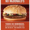 Mc Donald's - Domingo com Menu especial Kasher na unidade Augusta