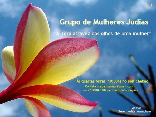 Grupo de mulheres Judias em Manaus - A Torá através do olhos de uma mulher