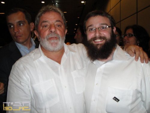 Presidente do Brasil se encontra com Lubavitchers em Belém