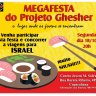 Mega Festa do Projeto Kesher - o lugar aonde os jovens se encontram