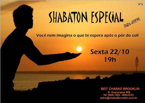 Shabaton especial para Jovens no Beit Chabad Brooklin