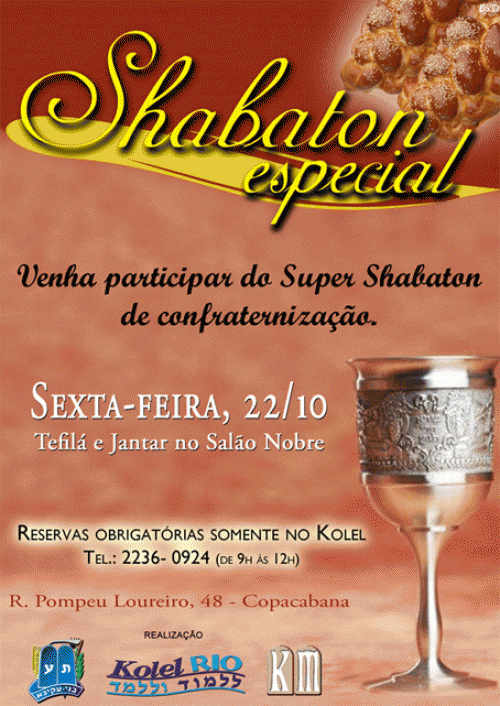 Shabaton Especial Kolel Rio