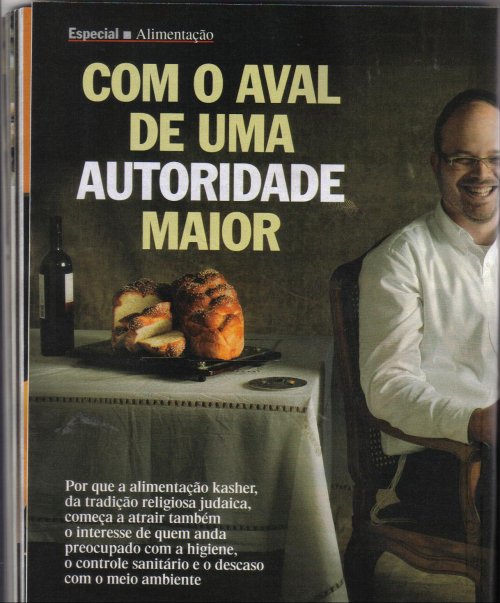 Mercado Kasher é destaque na mídia: Revista VEJA publica edição especial sobre a Alimentação Kasher