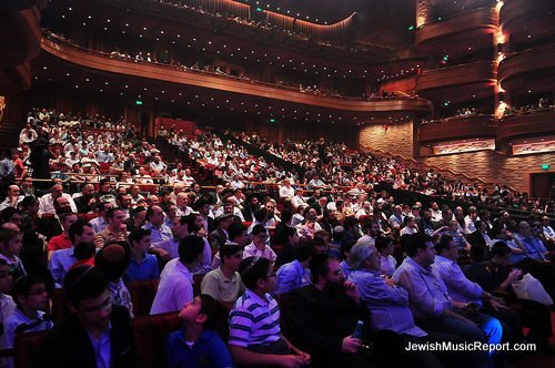 Fotos do Show de Avraham Fried, Yeedle Werdyger, Freilach da Yeshivá Lubavitch no Teatro Bradesco em Novembro de 2010