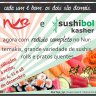 Rodizio completo do Nur e Sushi Bol Kasher no Nur Restaurante