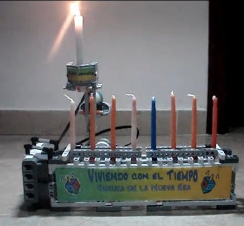 Vídeo: Tecnologia do futuro: Robo acende as 8 velas de Chanuká