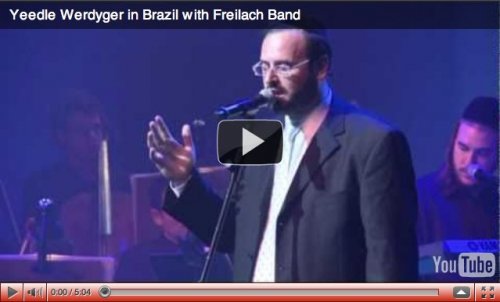 Vídeo Musical: Yeedle Werdyger 'Hashivenu' cortesia do Show da Yeshivá Lubavitch no Brasil em Kislev 2010