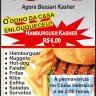 Novidade Kasher: O Dono da Casa Enlouqueceu! Hamburguer Kasher por R$ 6,00 no Nur Express