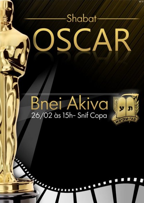 Shabat do Oscar no Bnei Akiva Copacabana