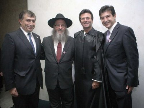 Posse de Luiz Fux no Supremo Tribunal Federal é momento singular para a Comunidade Judaica