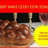 Horário início e acendimento das velas de Shabat  Vayiktá em 11 de Março de 2011 + Horário do Jejum Taanit Ester