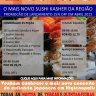 NOVIDADE: Lançamento do Mais Novo Sushi Kasher da Região com 15% de Desconto em Abril de 2011