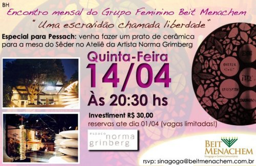 Grupo Feminino Beit Menachem - Especial de Pessach 2011