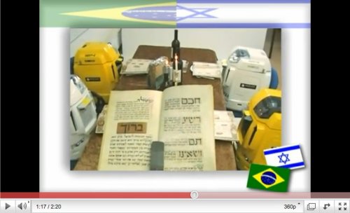 KIDS: VÍDEO: Pré-Seder Robótico no Brasil | Brazilian Robotic Seder