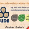 GLIDA - Os Melhores Sorvetes Kasher Le' Pessach em 3 Sabores Exclusivos Kosher Gelato