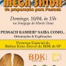 Mega Shiur Pré-Pessach no RIo de Janeiro com Rabino Ezra Dayan do BDK de São Paulo