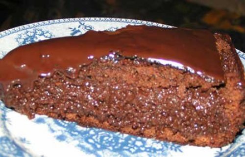 Bolo de Chocolate com Mousse de Pessach