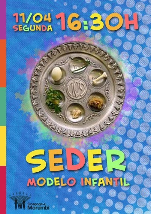 Seder de Pessach 2011 Modelo Infantil na Sinagoga do Morumbi