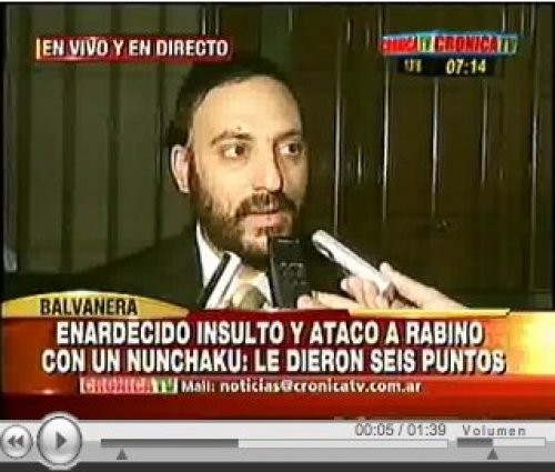 Antissemitismo na Argentina: Rabino é Espancado em Yom Haatzmaut 2011