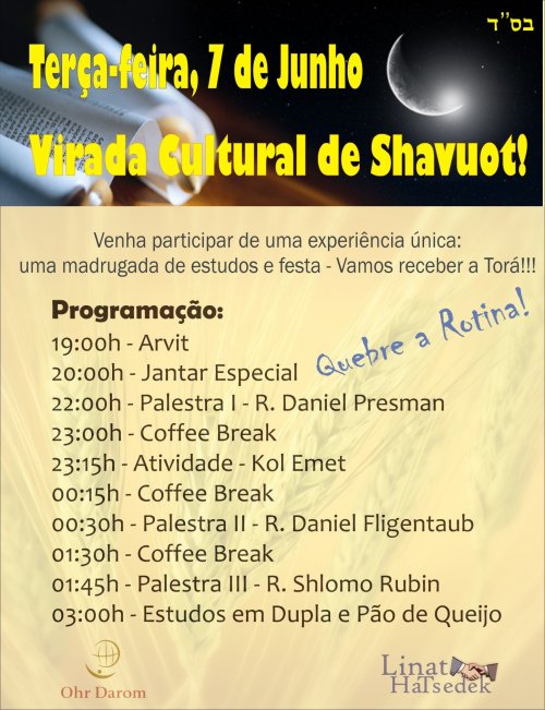 Virada Cultural de Shavuot 2011 em Porto Alegre