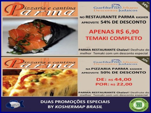 Guefilte Fish Urbano com Muitas Surpresas e Novas Promoções - São 3 Promoções de uma só vez!