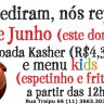 Domingo com Feijoada Kasher e Menu Kids na Rotisserie do Super K