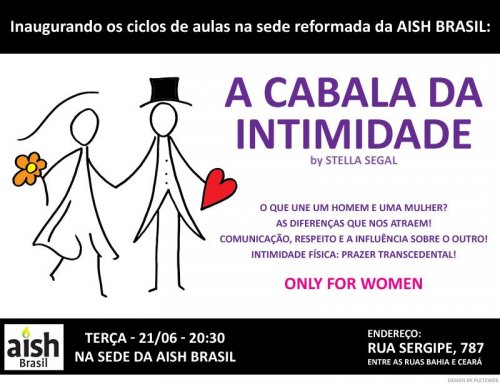 A Cabala da Intimidade - Palestra para Mulheres na Aish Brasil