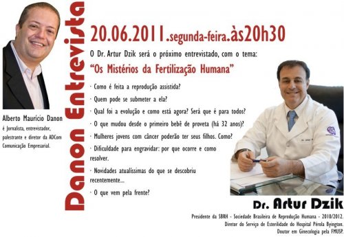 Entrevista: Os Mistérios da Fertilização Humana com Dr. Artur Dzik e o Jornalista Alberto Maurício Danon no BAIT