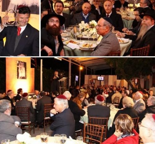 FOTOS: Ministro Luiz Fux participa de Evento de Guimel Tamuz em Honra ao Rebe no Beit Chabad do Morumbi