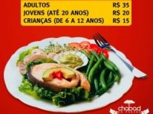 Saboroso Almoço Kasher de Domingo no Beit Chabad Curitiba | Buffet Ki Tov