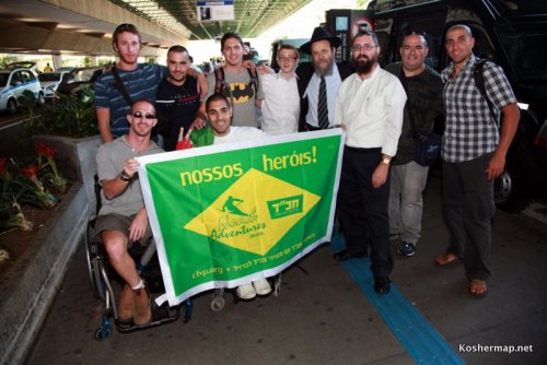 FOTOS: Heróis da IDF visitam o Brasil - גיבורי צה"ל במסע חוויתי בברזיל