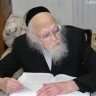 Rav Yossef Shalom Eliashiv Shlita em Estado Crítico de Saúde