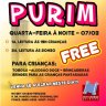 PURIM FREE para Crianças no Beit Chabad Perdizes