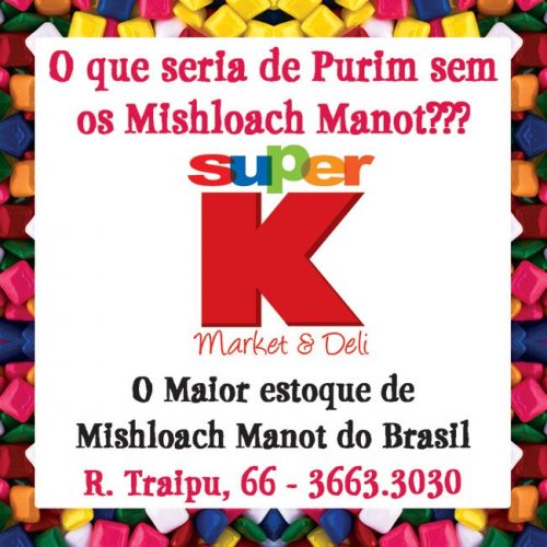 SUPER K: O Maior Estoque de Mishloach Manot do Brasil - Confira!