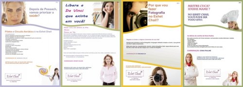 ESHET CHAIL para MULHERES Saudáveis e Felizes - NOVAS TURMAS - Pilates, Artes, Fotografia, Culinária, Circuito Aerobico, e mais ...