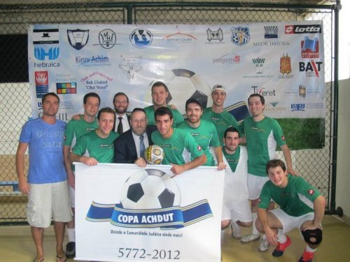 Imagem do dia: COPA ACHDUT DE FUTEBOL - Equipe Biniam Olam SP 