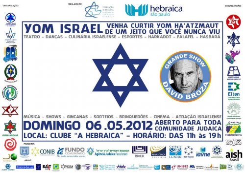 HEBRAICA SP: Yom Israel na Hebraica