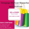 Sinagoga Mishcan Menachem Participa de Bazar Beneficente no Buffet Maison Menorá