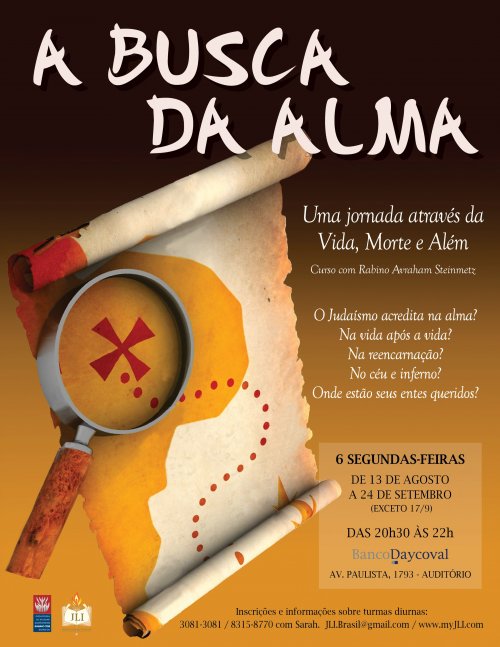 JLI Apresenta: A Busca da Alma - Uma Jornada Através da Vida, Morte e Além