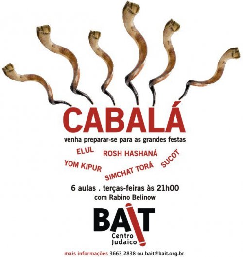 BAIT: "Cabalá - Venha Preparar-se para as Grandes Festas"