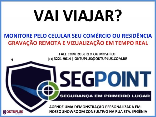 SEGPOINT: CONHEÇA O PRIMEIRO SHOWROOM CONSULTIVO PERMANENTE DE SEGURANÇA ELETRÔNICA NA RUA STA. IFIGÊNIA