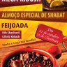 Mega Kidush no Almoço de Shabat em Perdizes