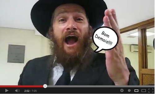 CLIPE DE PURIM 2013: Beit Chabad Central em A Historia de Purim