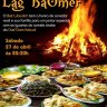 Noite de Lag Baomer com Jantar Especial com as Iguarias da Comida Arabe