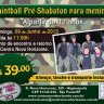 Centro Novo Horizonte: Paintball Pré-Shabaton para Meninos acima de 12 anos