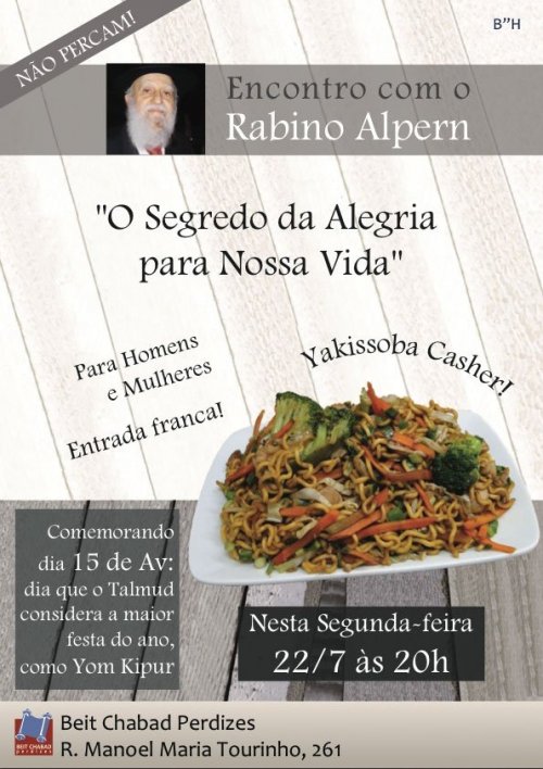 TU BEAV - O Segredo da Alegria para Nossa Vida - Yakissoba Free para Homens e Mulheres