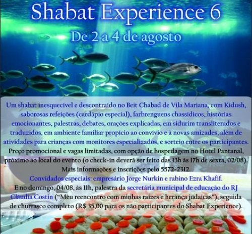 Beit Chabad Vila Mariana: Shabat Experience 6