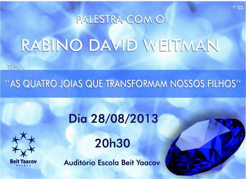 As Quatro Joias que Transformam Nossos Filhos by Rabino David Y Weitman